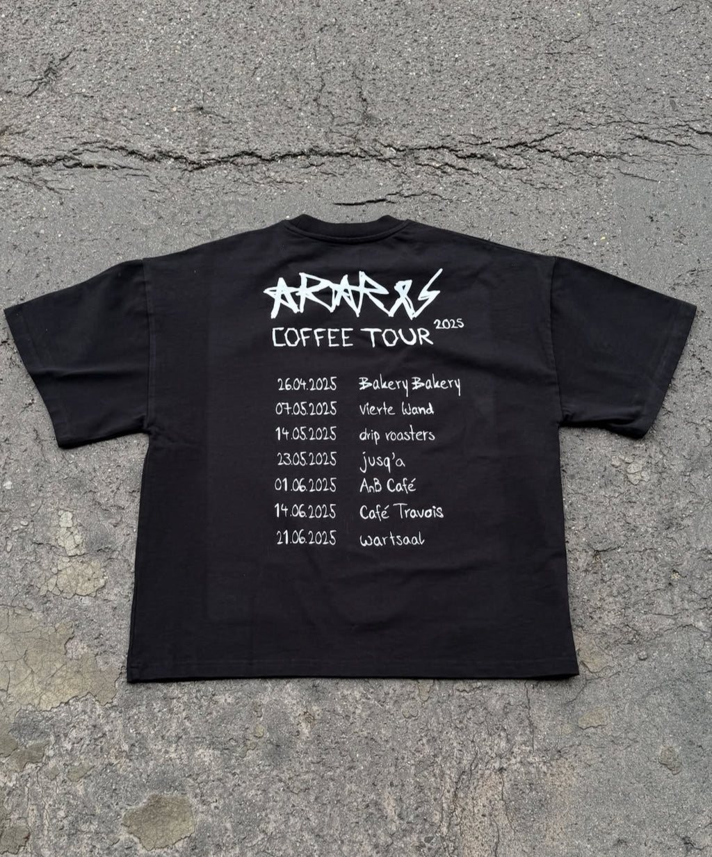 Araris Fred Tshirt (Coffee Tour)