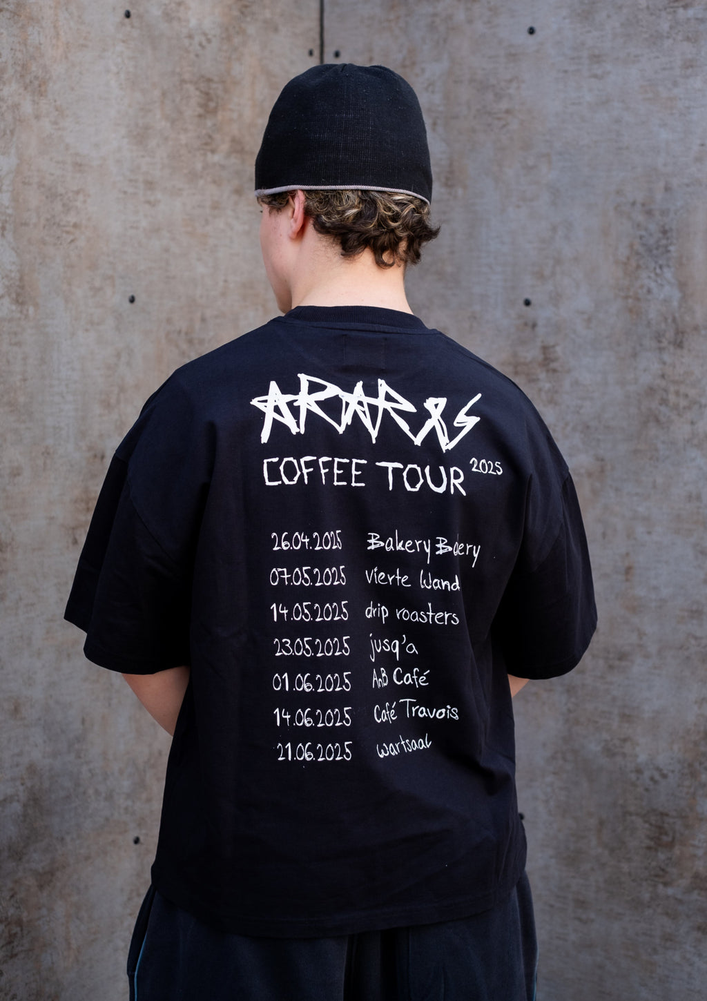 Araris Fred Tshirt (Coffee Tour)